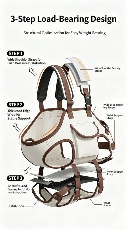 🐶Multi‑Way Pet Carrier Backpack for Small Dogs, Breathable Portable Travel Bag, Wearable as Backpack, Crossbody Sling or Hand‑held Tote