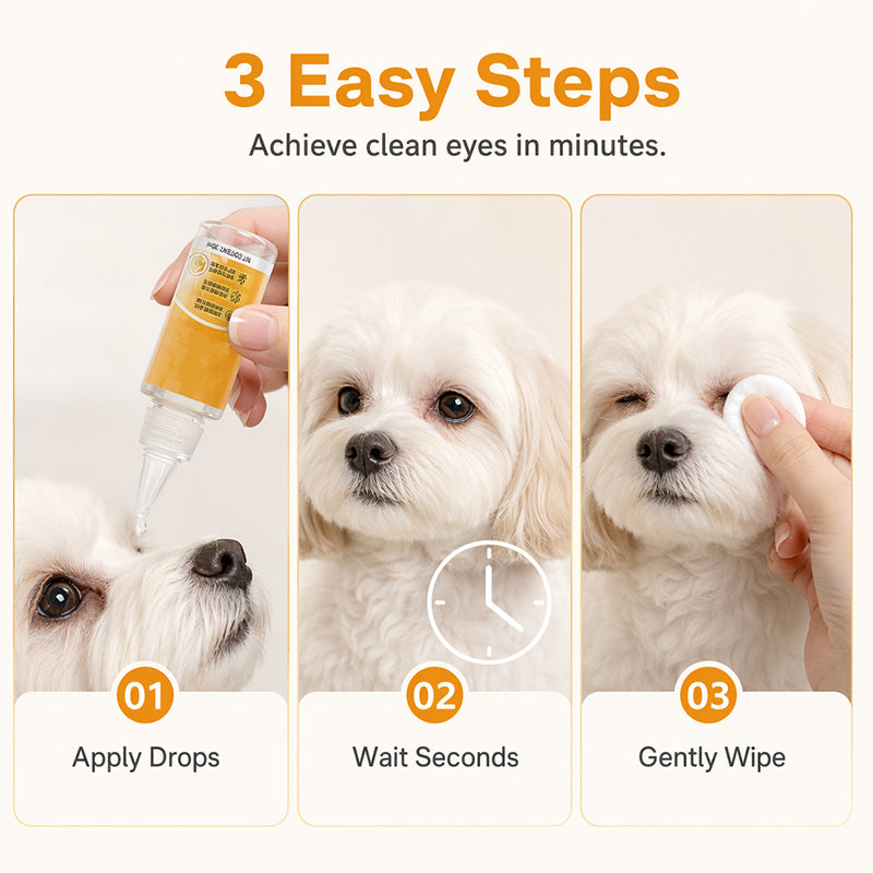 🔥Nourishing Eye Stain‑Removing Drops for Pets